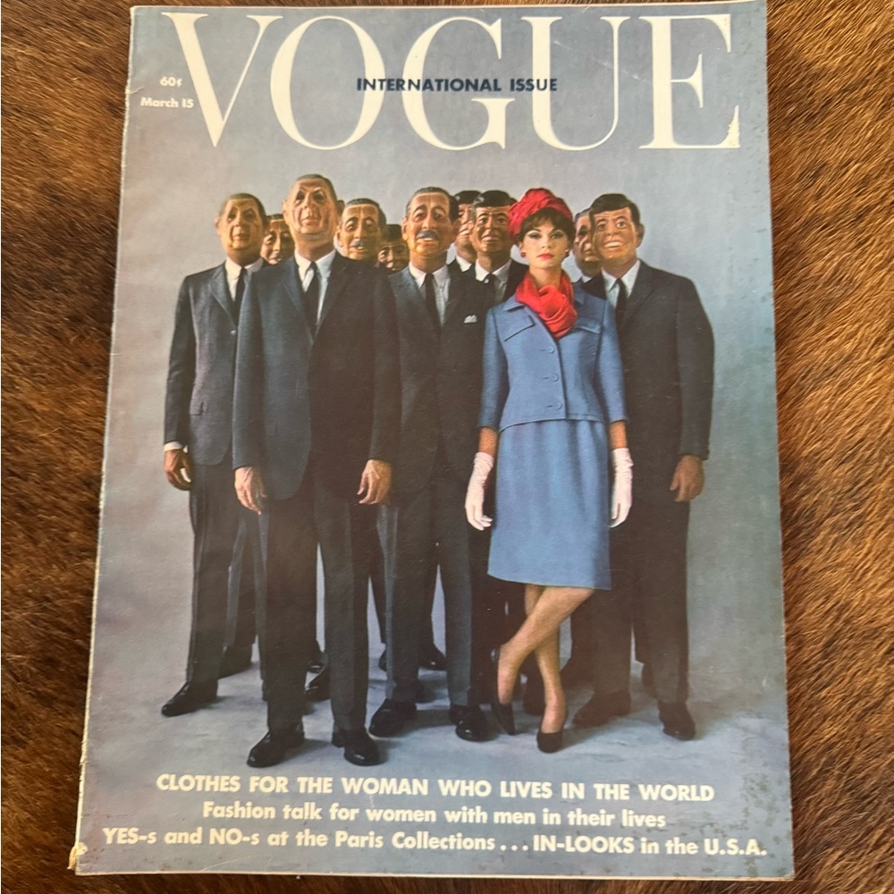 Vintage Vogue Magazine Cover